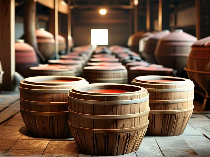 馥郁香型白酒酿造工艺流程示意图