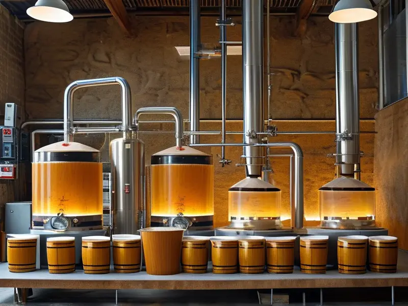 甘蔗烤酒发酵过程示意图