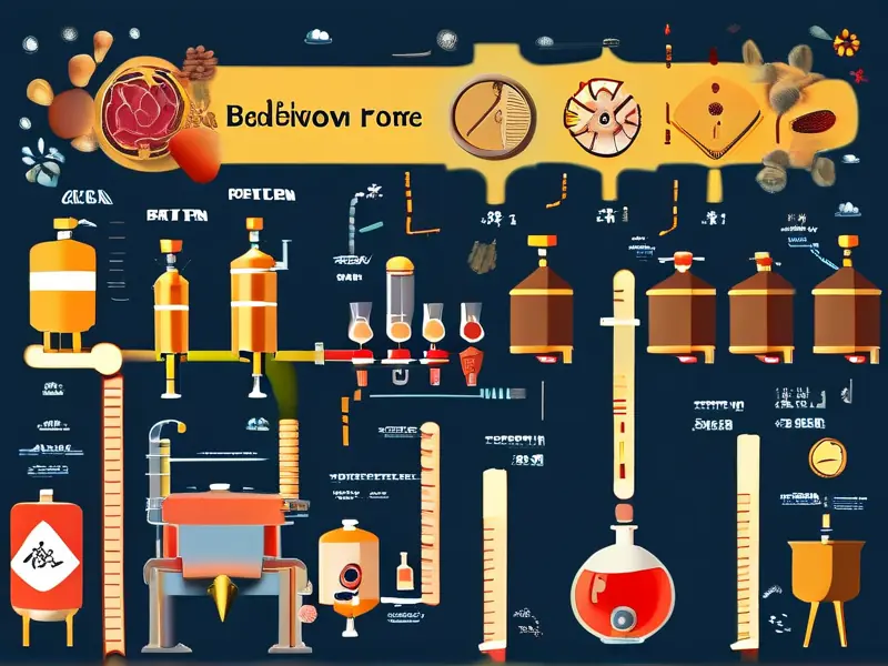 勾兑酒与酿造酒生产工艺对比示意图