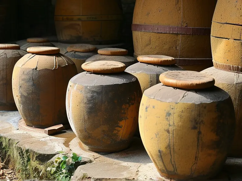 广东黄酒传统酿制过程实拍