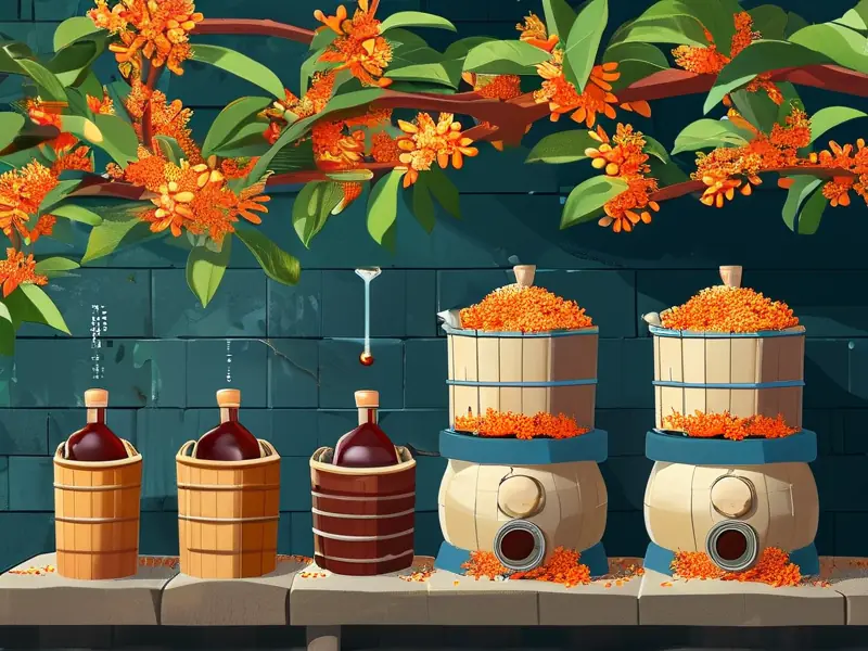 桂花酿酒步骤详解图