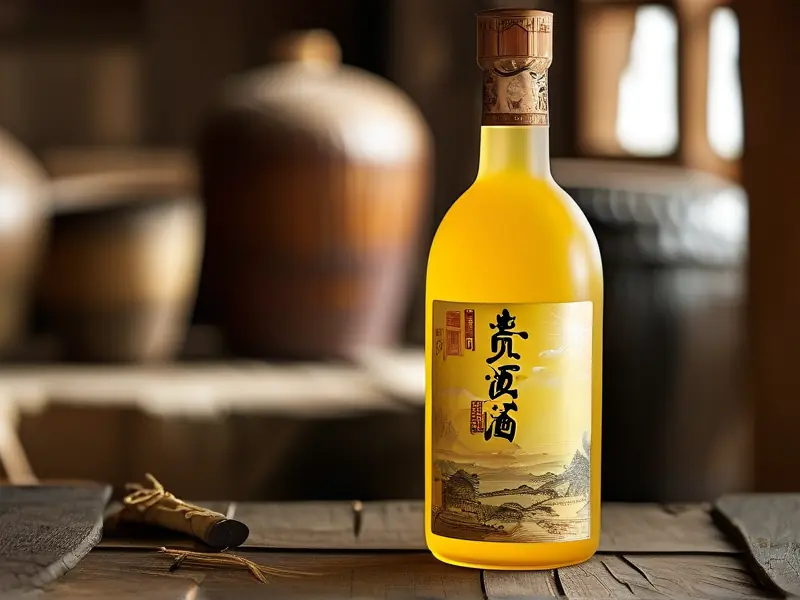 贵酒月黄贵酿产品展示及传统酿造工艺