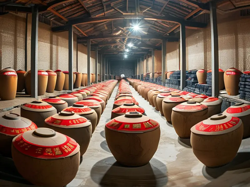 贵州省仁怀市天邦伟业酒厂酱香型白酒生产实景