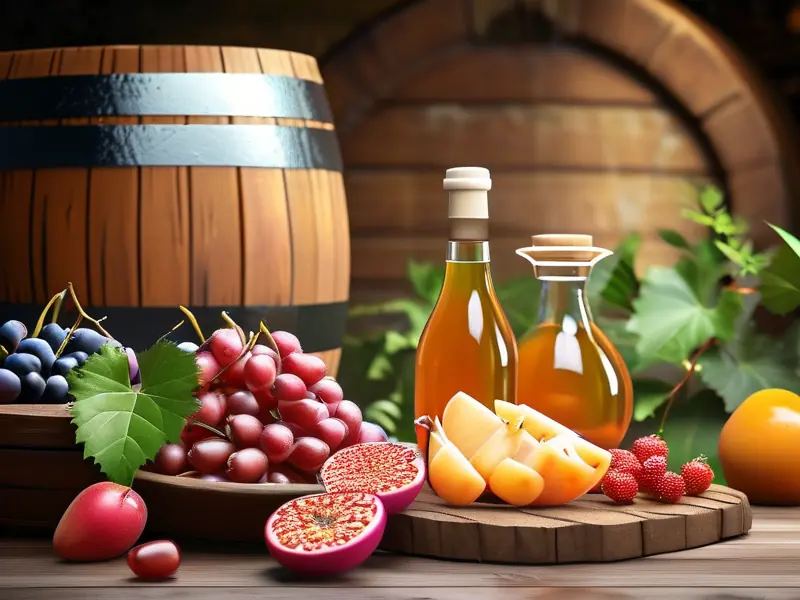 果酒酿造技术教学现场