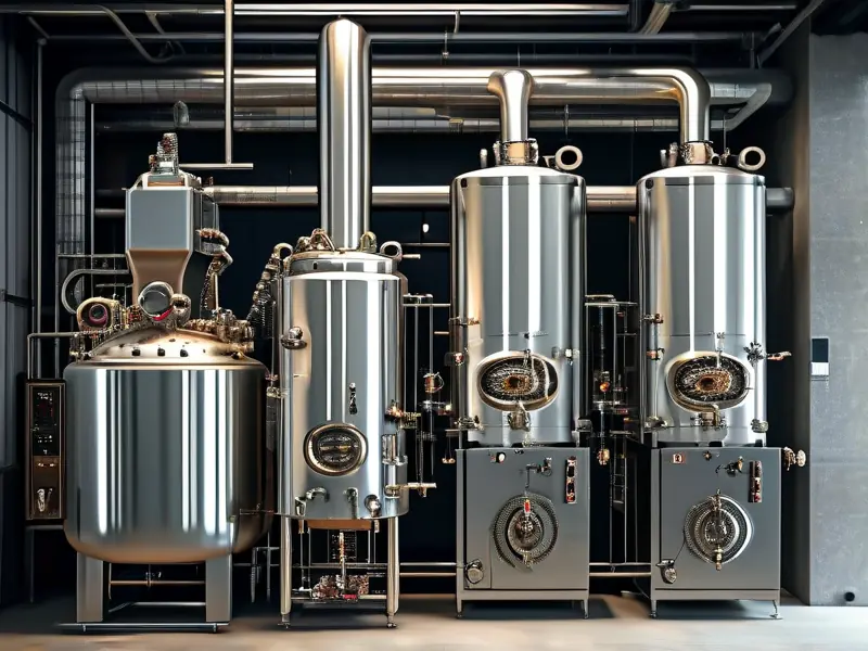 锅炉酿酒设备在酒厂生产中的实际应用
