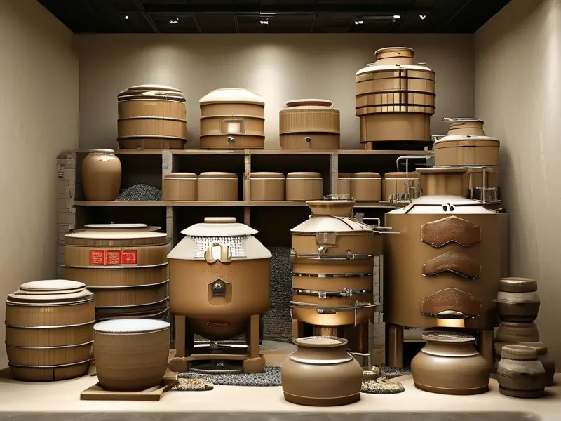 河南传统酿酒工艺展示