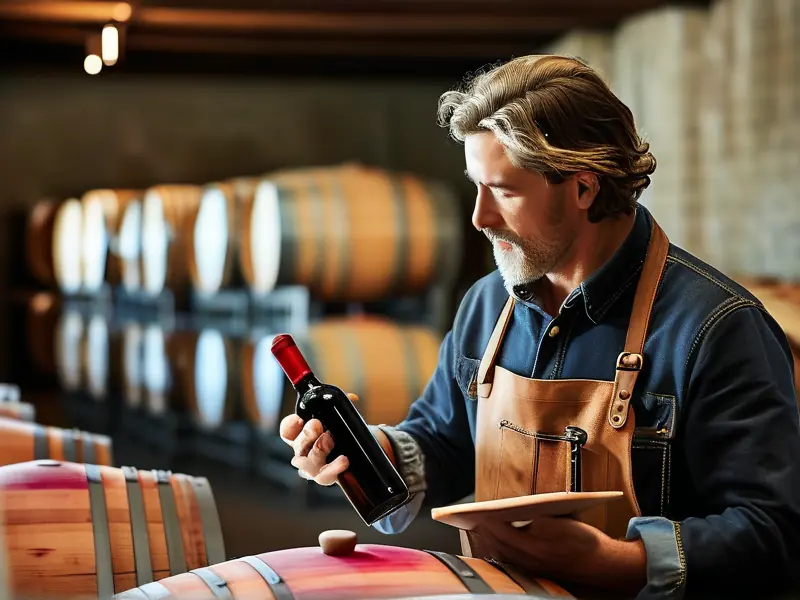 红酒酿造专业发酵工艺现场实拍