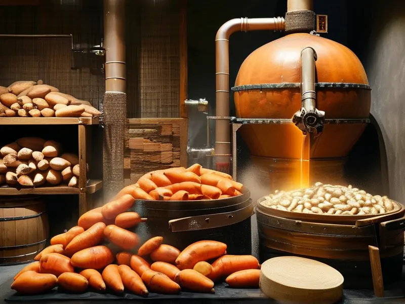 红薯酿酒步骤详解图