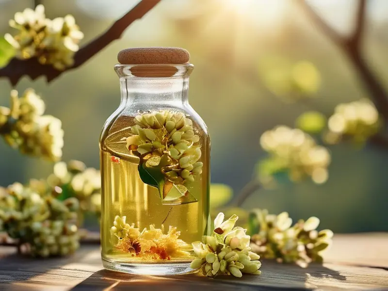 槐花酒酿制过程实拍图