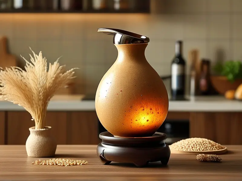 家用葫芦造型酿酒设备实拍图展示