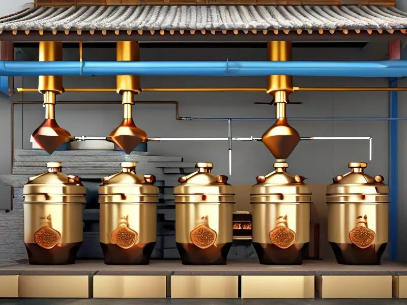 酱酒酿造工艺流程图解