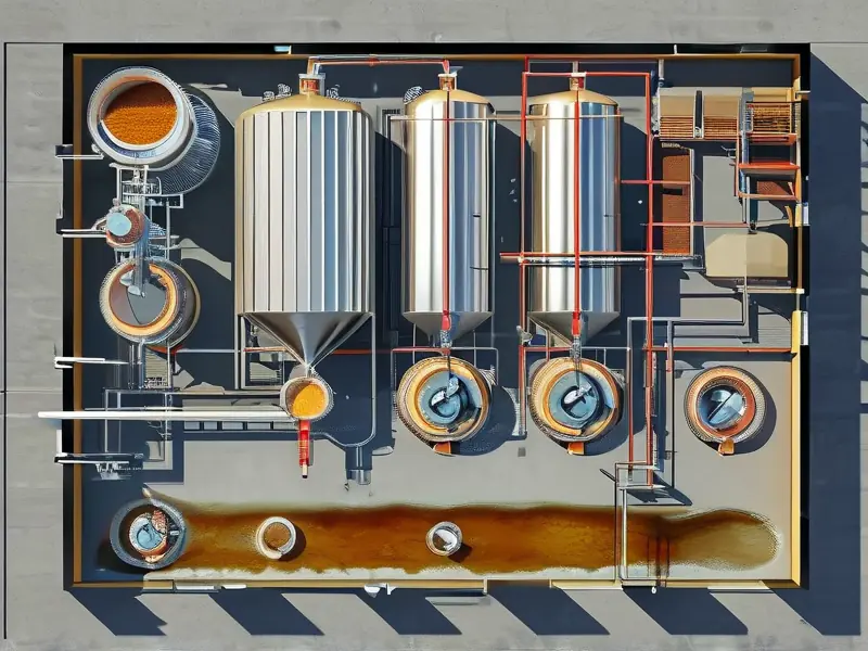 酱香型白酒废水处理工艺流程图解