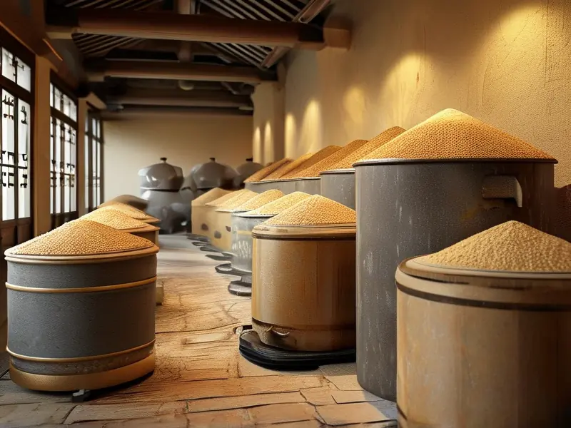 酱香型白酒传统酿造工艺流程展示图