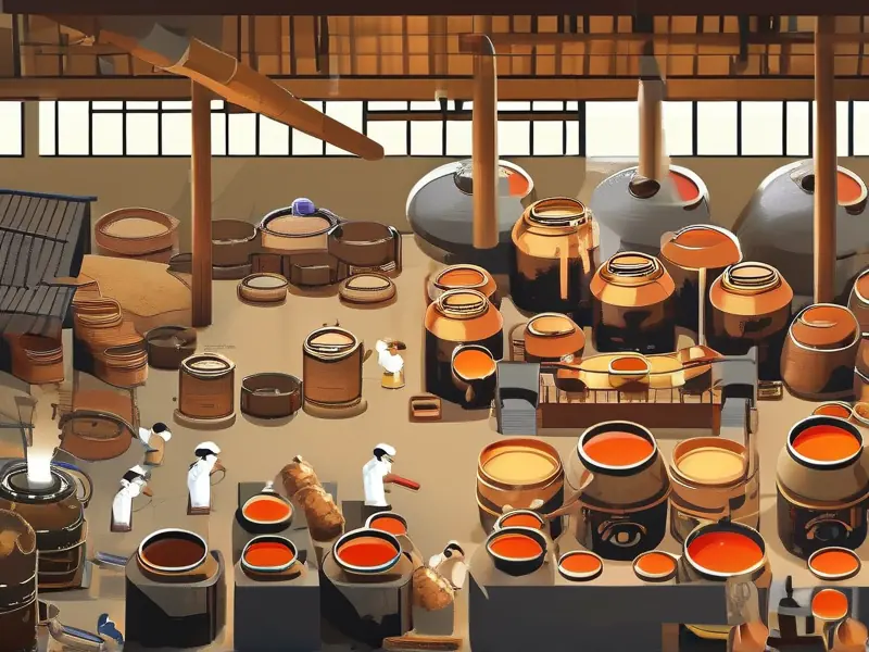 酱香型酿酒过程视频关键步骤展示