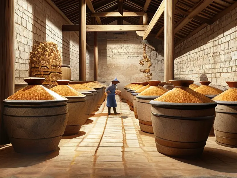 酱香型白酒传统酿造工艺流程实拍图