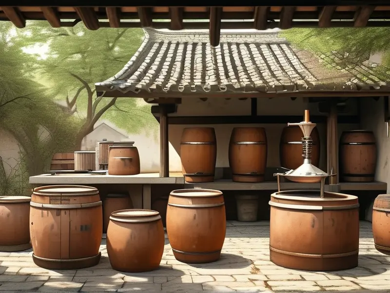 家庭土法白酒酿酒传统工艺实景演示