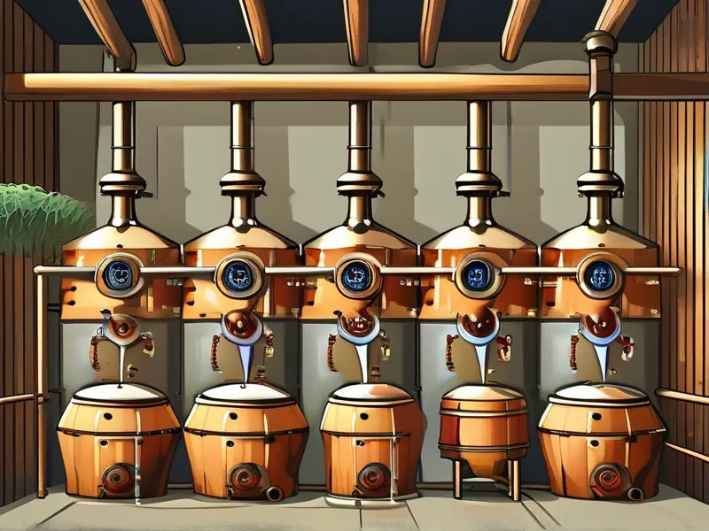 酒跟醋的酿造工艺流程图