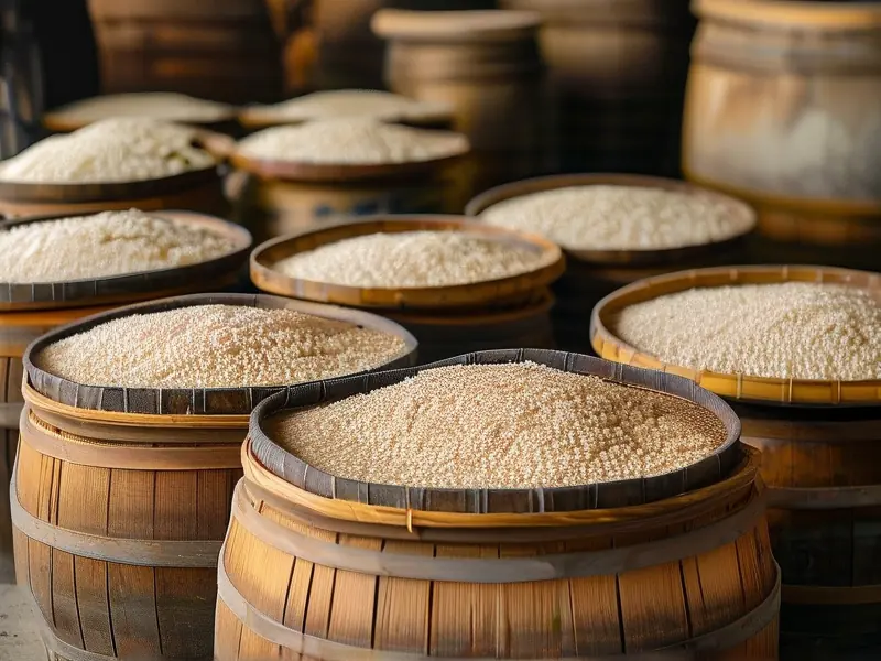 酒萸肉制作过程展示图