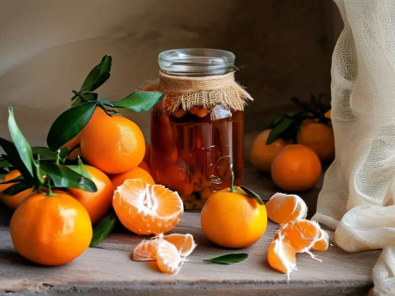 橘子果酒酿造过程展示