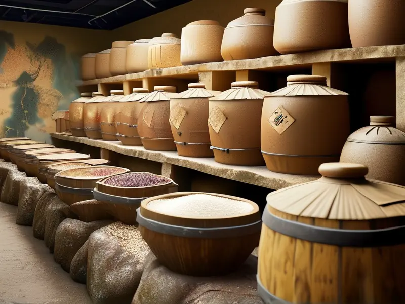 老酒制作工艺流程示意图