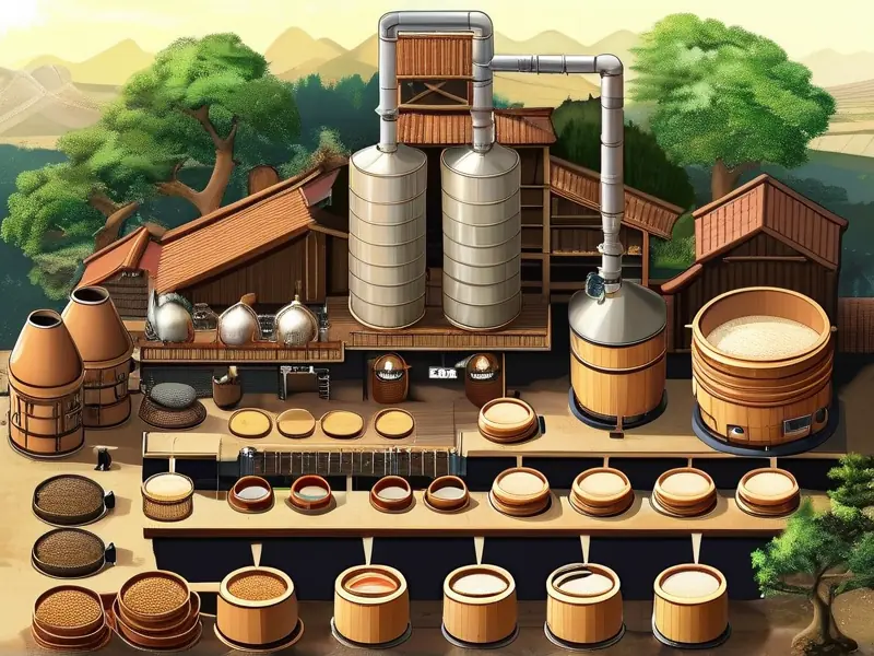 粮食酿酒方法全过程工艺流程图解