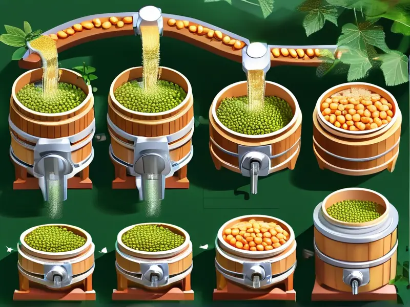 绿豆酿白酒工艺流程