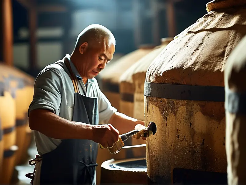 茅台镇酿酒技术培训现场