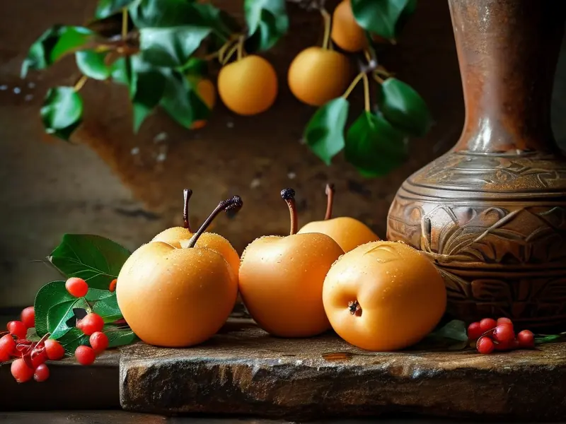 南果梨酿酒过程展示