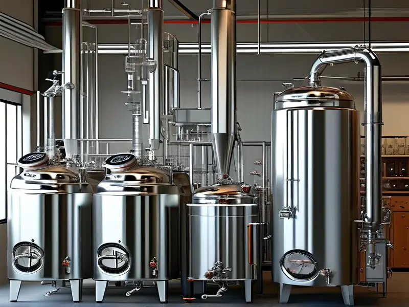 酿酒的机器全套设备展示