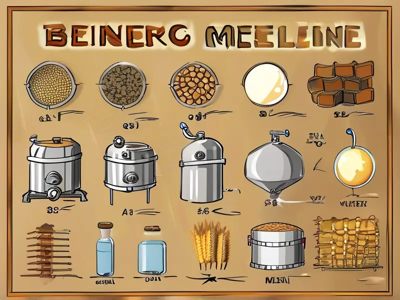 酿酒酵母配方原料及发酵过程示意图