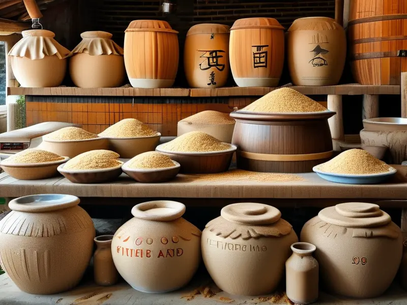 酿酒酒饼制作过程详细图解