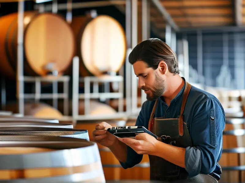 酿酒培训现场教学实景图