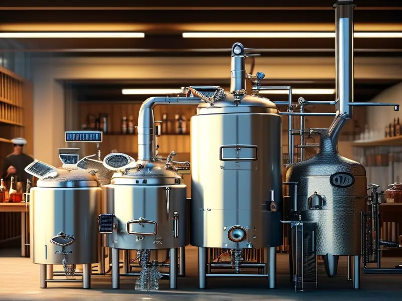 100斤酿酒设备一套展示