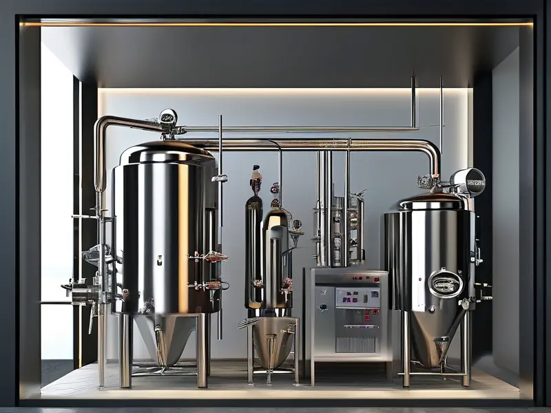 新款酿酒设备展示
