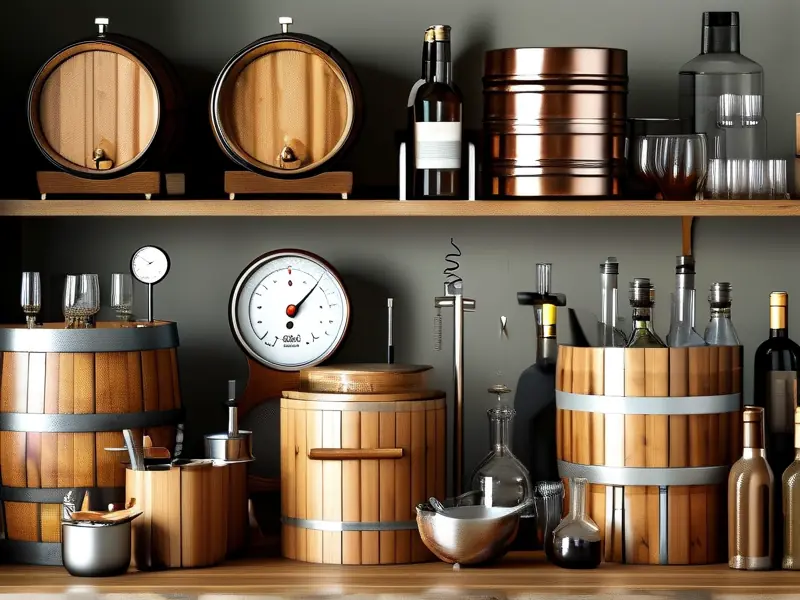 酿酒必备工具展示