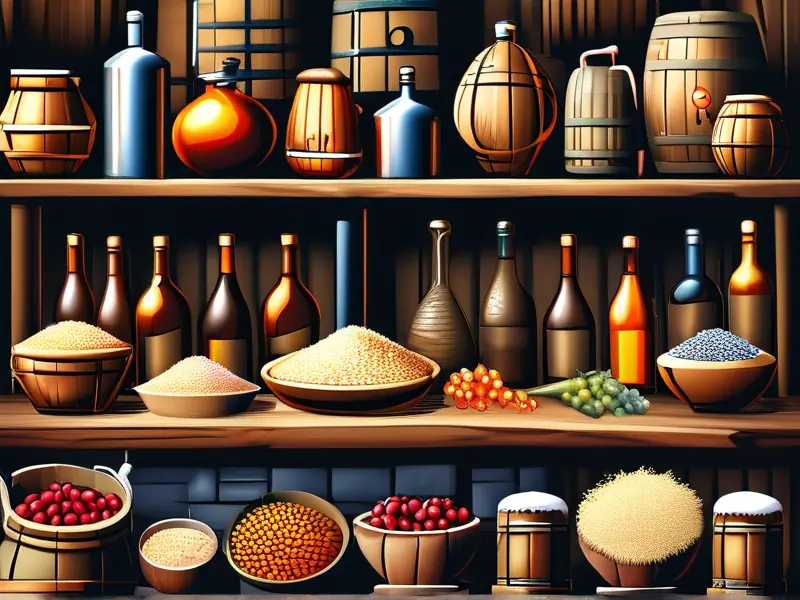酿酒原料种类大全展示图