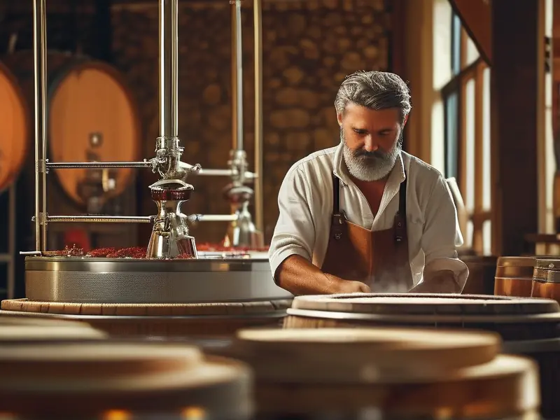 酿造白酒视频教程实际操作场景