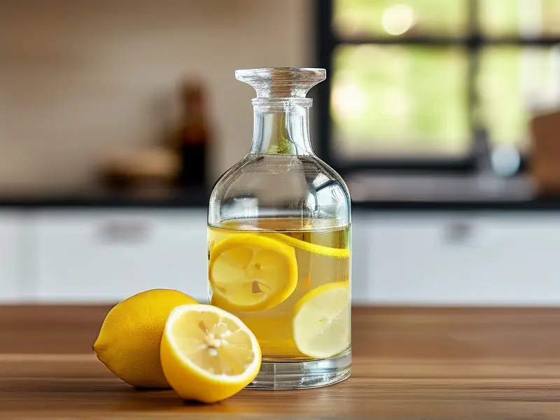 家庭自制柠檬酒泡制过程实拍图