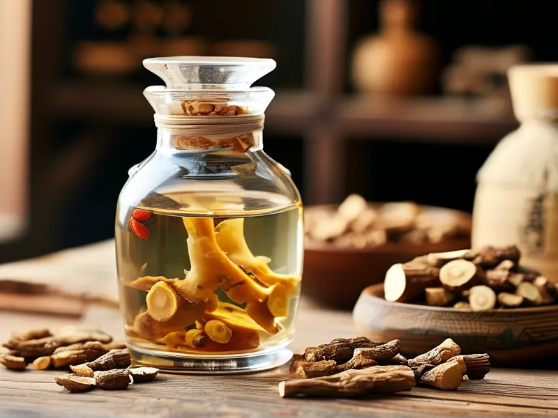 牛大力根切片泡制过程实拍图