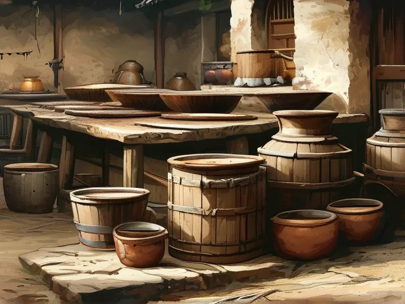 农村土方法酿酒视频教程展示传统工艺