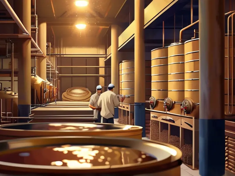浓香酒传统酿造工艺现场实拍