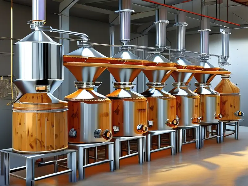 浓香型白酒酿造工艺流程图