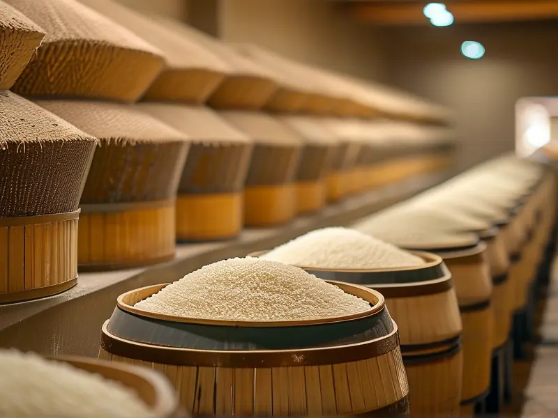 糯米白酒酿造过程及成品展示