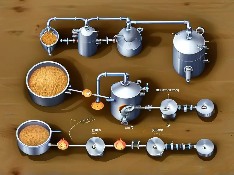 啤酒酿酒工艺流程示意图