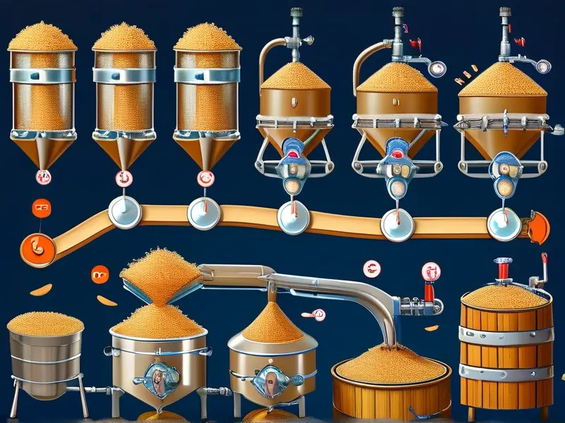 啤酒酿造过程步骤图解
