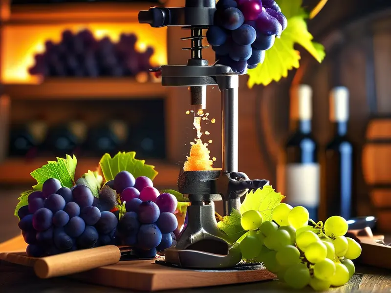 葡萄酒酿制过程高清步骤图解