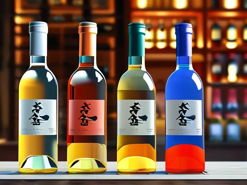七个轮次酒勾兑过程示意图