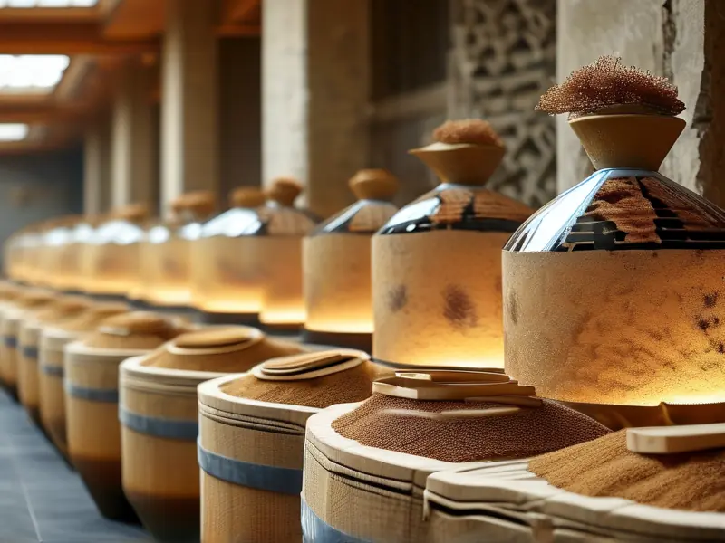 清香型白酒制作工艺流程示意图