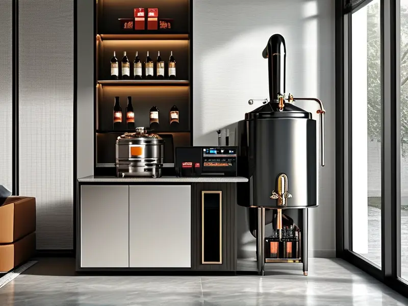 全自动家用酿酒设备实物展示