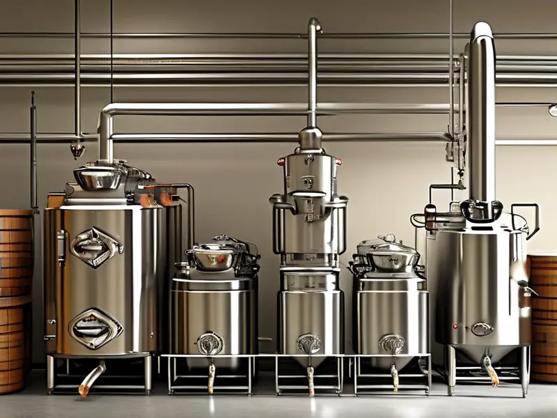 全套纯粮食酿酒设备展示图